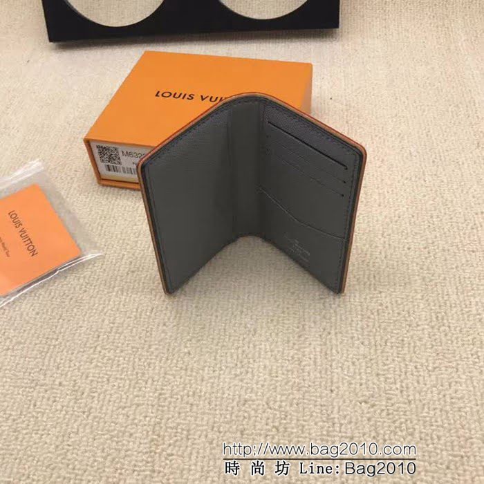路易威登LV頂級原單 新品 獨家實拍M63233 特別版口袋錢夾 ZY1097